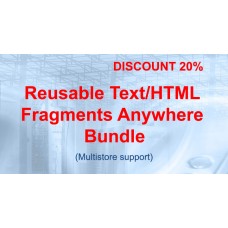 Reusable Text/HTML Fragments Anywhere Bundle