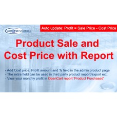 Product Sale and Cost Price